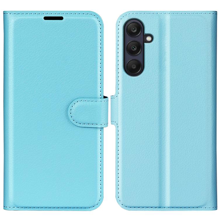Litchi Texture Horizontal Flip Leather Phone Case with Holder, For Samsung Galaxy A06 5G, For Samsung Galaxy A26 5G
