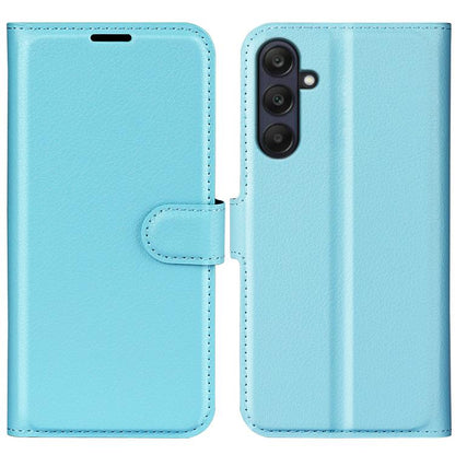 Litchi Texture Horizontal Flip Leather Phone Case with Holder, For Samsung Galaxy A06 5G, For Samsung Galaxy A26 5G