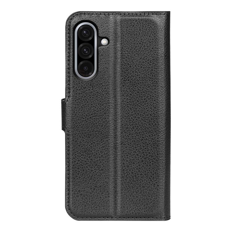 Litchi Texture Horizontal Flip Leather Phone Case with Holder, For Samsung Galaxy A36, For Samsung Galaxy S25 5G