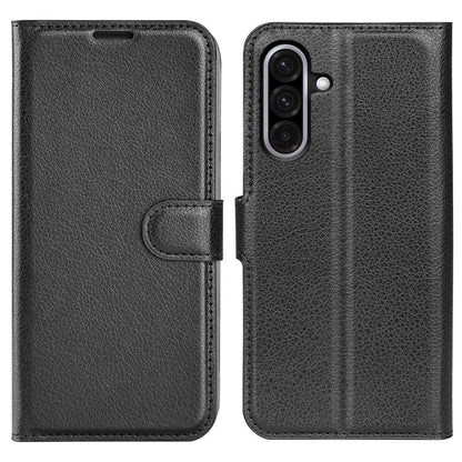 Litchi Texture Horizontal Flip Leather Phone Case with Holder, For Galaxy A26 5G, For Galaxy A36 5G