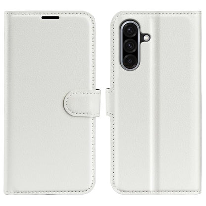 Litchi Texture Horizontal Flip Leather Phone Case with Holder, For Galaxy A26 5G, For Galaxy A36 5G
