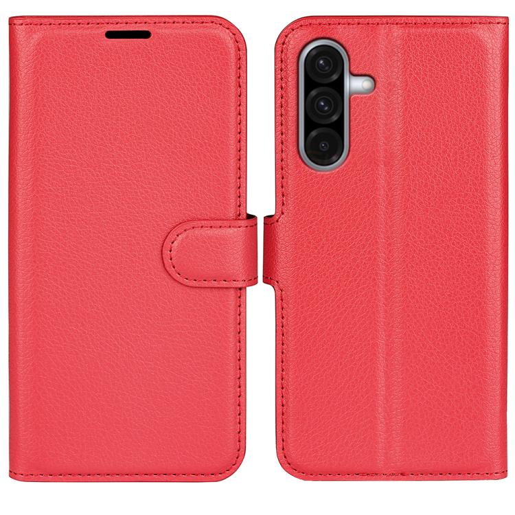 Litchi Texture Horizontal Flip Leather Phone Case with Holder, For Galaxy A26 5G, For Galaxy A36 5G