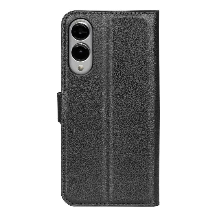 Litchi Texture Horizontal Flip Leather Phone Case with Holder, For Samsung Galaxy S25 Edge 5G, For Samsung Galaxy A06 5G