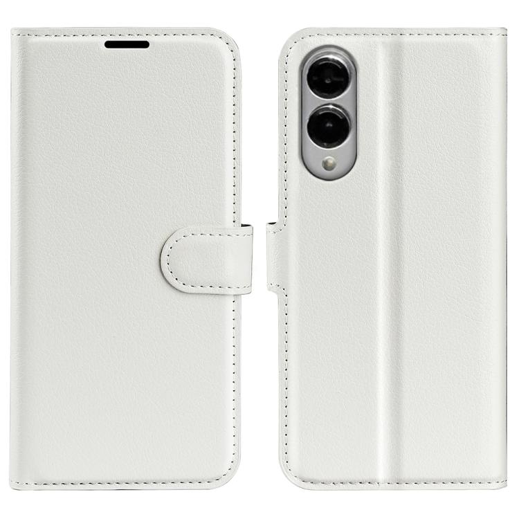 Litchi Texture Horizontal Flip Leather Phone Case with Holder, For Galaxy S25 Edge 5G, For Galaxy A06 5G