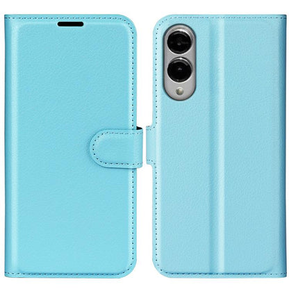 Litchi Texture Horizontal Flip Leather Phone Case with Holder, For Galaxy S25 Edge 5G, For Galaxy A06 5G