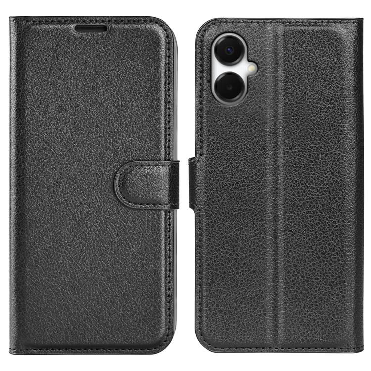 Litchi Texture Horizontal Flip Leather Phone Case with Holder, For Samsung Galaxy A06 5G, For Samsung Galaxy A26 5G