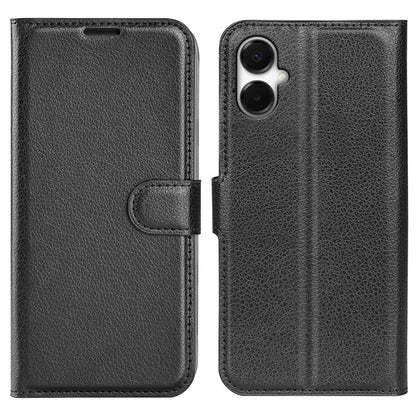 Litchi Texture Horizontal Flip Leather Phone Case with Holder, For Samsung Galaxy S25 Edge 5G, For Samsung Galaxy A06 5G