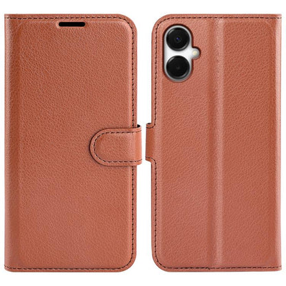 Litchi Texture Horizontal Flip Leather Phone Case with Holder, For Samsung Galaxy A06 5G, For Samsung Galaxy A26 5G
