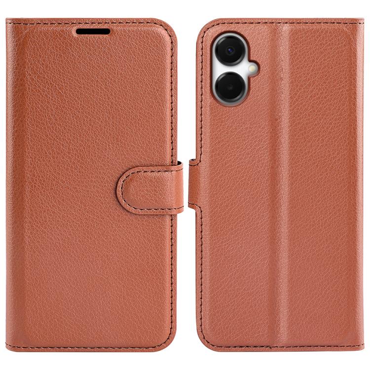 Litchi Texture Horizontal Flip Leather Phone Case with Holder, For Samsung Galaxy S25 Edge 5G, For Samsung Galaxy A06 5G
