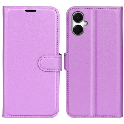 Litchi Texture Horizontal Flip Leather Phone Case with Holder, For Samsung Galaxy S25 Edge 5G, For Samsung Galaxy A06 5G