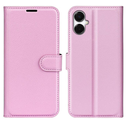 Litchi Texture Horizontal Flip Leather Phone Case with Holder, For Samsung Galaxy A06 5G, For Samsung Galaxy A26 5G