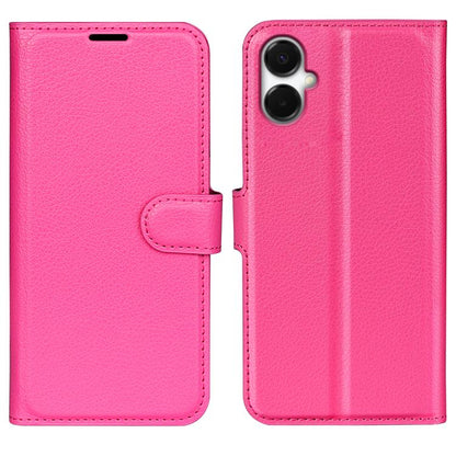 Litchi Texture Horizontal Flip Leather Phone Case with Holder, For Samsung Galaxy S25 Edge 5G, For Samsung Galaxy A06 5G