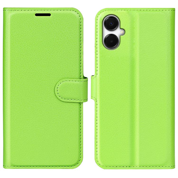 Litchi Texture Horizontal Flip Leather Phone Case with Holder, For Samsung Galaxy A06 5G, For Samsung Galaxy A26 5G