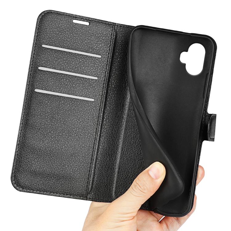 Litchi Texture Horizontal Flip Leather Phone Case with Holder, For Galaxy Xcover7 Pro, For Galaxy S10 5G 6.7