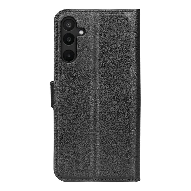 Litchi Texture Horizontal Flip Leather Phone Case with Holder, For Samsung Galaxy M16 / F16