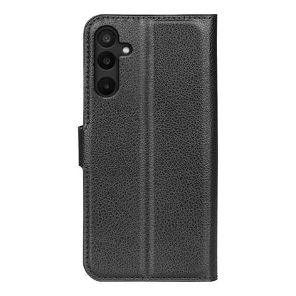 Litchi Texture Horizontal Flip Leather Phone Case with Holder, For Samsung Galaxy M16 / F16