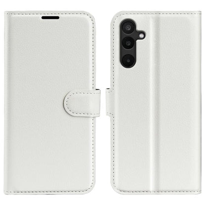 Litchi Texture Horizontal Flip Leather Phone Case with Holder, For Samsung Galaxy M16 / F16