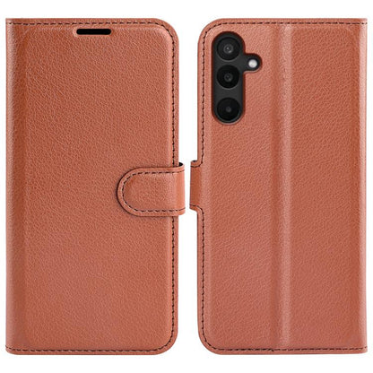 Litchi Texture Horizontal Flip Leather Phone Case with Holder, For Samsung Galaxy M16 / F16