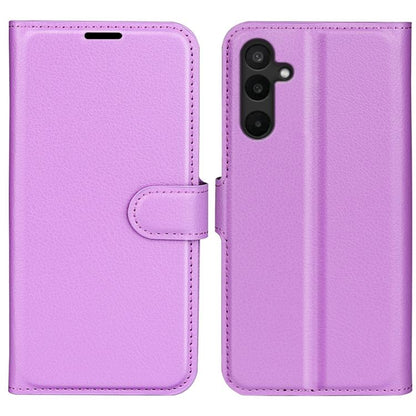 Litchi Texture Horizontal Flip Leather Phone Case with Holder, For Samsung Galaxy M16 / F16