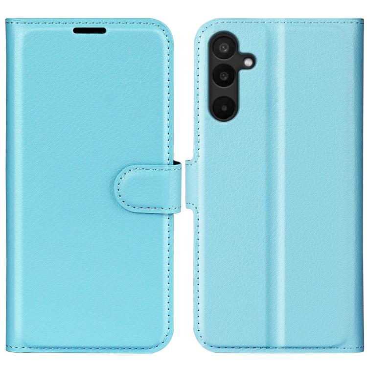 Litchi Texture Horizontal Flip Leather Phone Case with Holder, For Samsung Galaxy M16 / F16