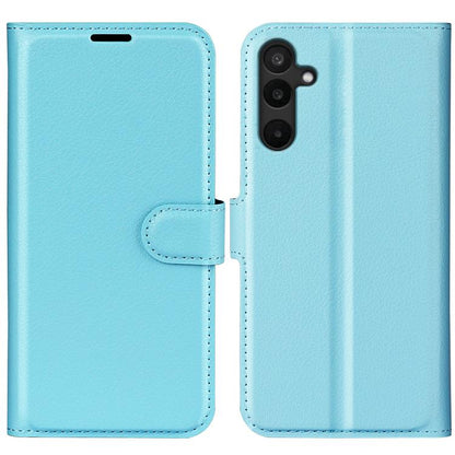 Litchi Texture Horizontal Flip Leather Phone Case with Holder, For Samsung Galaxy M16 / F16