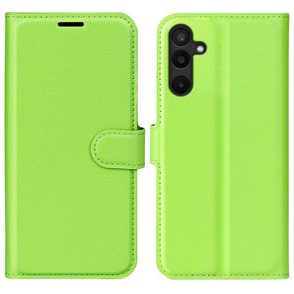 Litchi Texture Horizontal Flip Leather Phone Case with Holder, For Samsung Galaxy M16 / F16