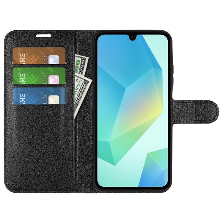 Litchi Texture Horizontal Flip Leather Phone Case with Holder, For Samsung Galaxy A17 5G, For Samsung Galaxy S25 Edge 5G
