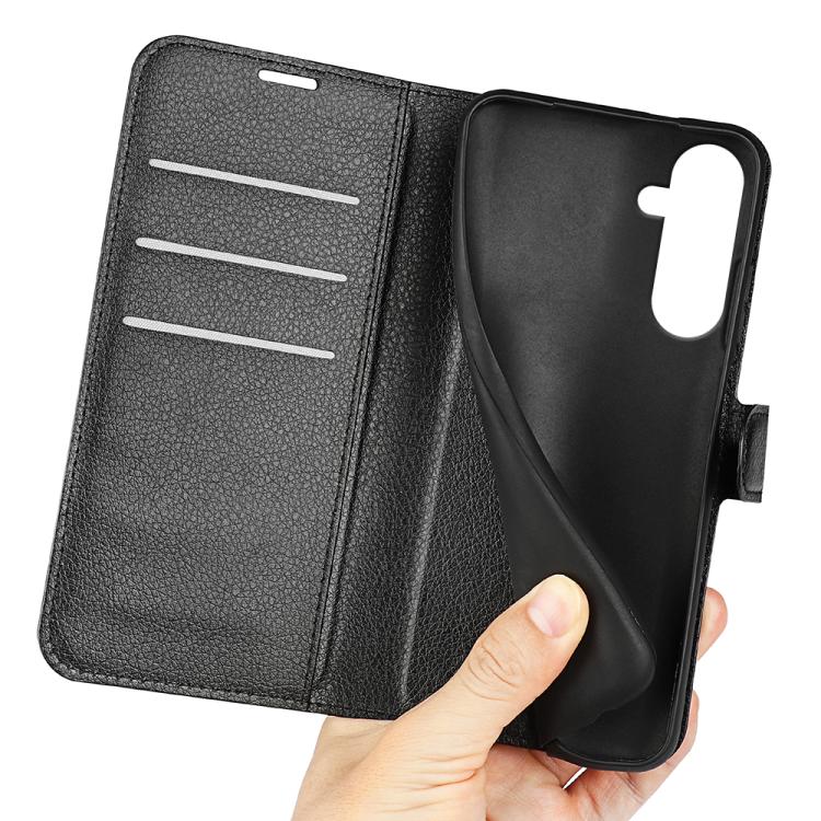 Litchi Texture Horizontal Flip Leather Phone Case with Holder, For Samsung Galaxy A17 5G, For Samsung Galaxy S25 Edge 5G