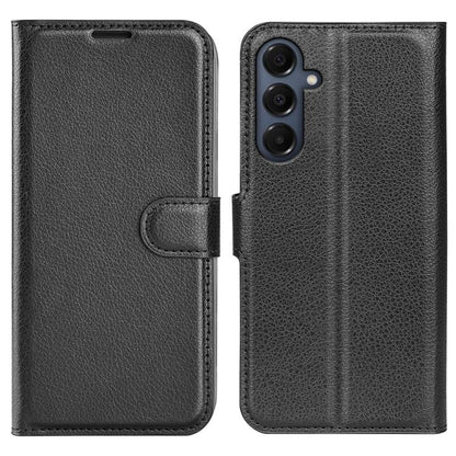 Litchi Texture Horizontal Flip Leather Phone Case with Holder, For Galaxy S25 FE 5G, For Galaxy A17 5G
