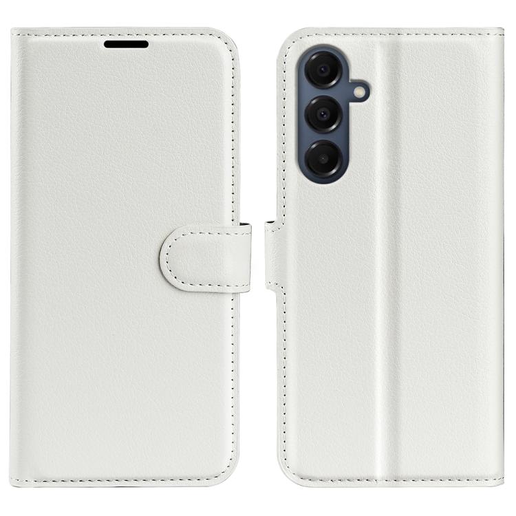 Litchi Texture Horizontal Flip Leather Phone Case with Holder, For Samsung Galaxy S25 FE 5G, For Samsung Galaxy A17 5G