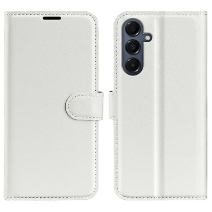 Litchi Texture Horizontal Flip Leather Phone Case with Holder, For Samsung Galaxy S25 FE 5G, For Samsung Galaxy A17 5G