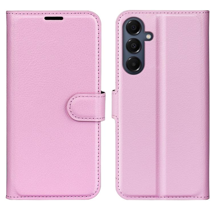Litchi Texture Horizontal Flip Leather Phone Case with Holder, For Samsung Galaxy S25 FE 5G, For Samsung Galaxy A17 5G