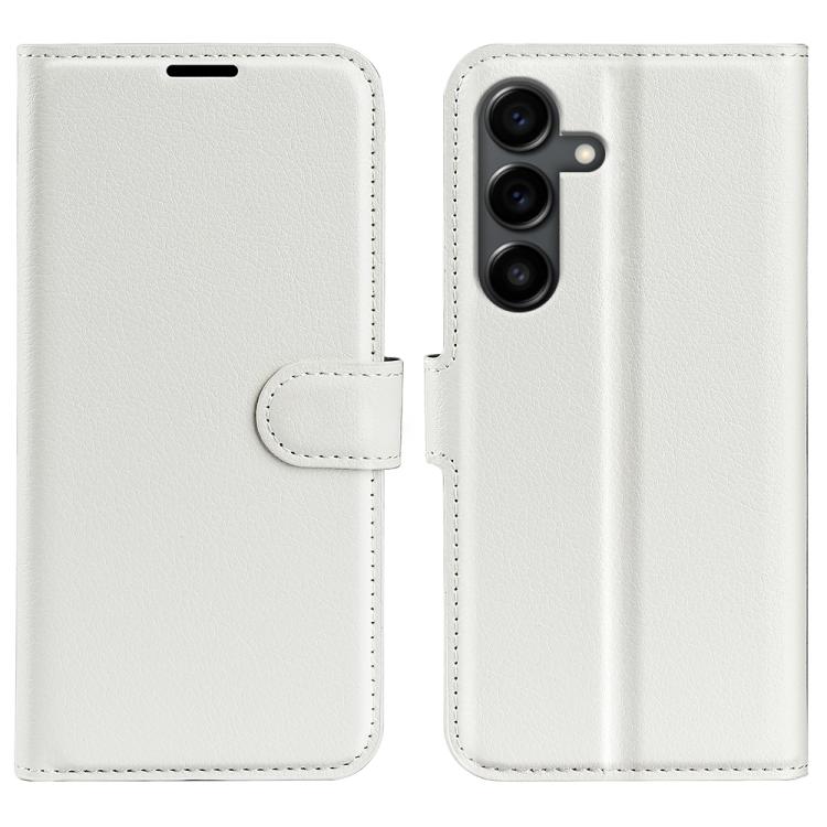 Litchi Texture Horizontal Flip Leather Phone Case with Holder, For Samsung Galaxy A27 5G, For Samsung Galaxy S25 FE 5G