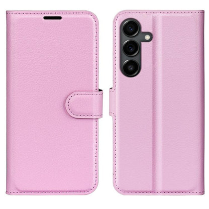 Litchi Texture Horizontal Flip Leather Phone Case with Holder, For Samsung Galaxy S25 FE 5G, For Samsung Galaxy A17 5G