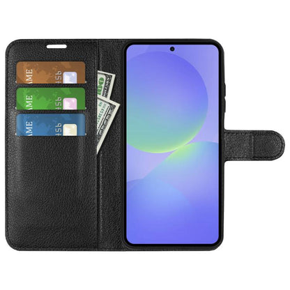 Litchi Texture Horizontal Flip Leather Phone Case with Holder, For Galaxy A37 5G, For Galaxy A27 5G