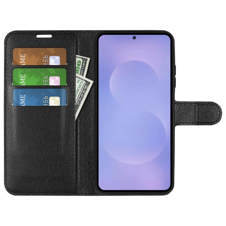 Litchi Texture Horizontal Flip Leather Phone Case with Holder, For Galaxy S26 5G, For Galaxy A57 5G