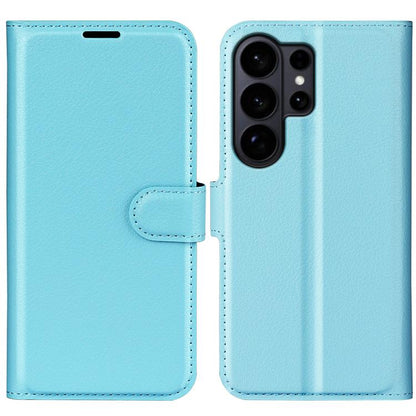 Litchi Texture Horizontal Flip Leather Phone Case with Holder, For Galaxy S26 Edge 5G, For Galaxy S26 Ultra 5G