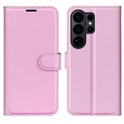 Litchi Texture Horizontal Flip Leather Phone Case with Holder, For Galaxy S26 Edge 5G, For Galaxy S26 Ultra 5G