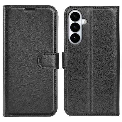 Litchi Texture Horizontal Flip Leather Phone Case with Holder, For Galaxy S26 FE 5G, For Galaxy S26+ 5G