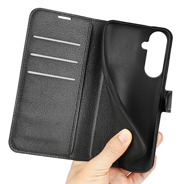 Litchi Texture Horizontal Flip Leather Phone Case with Holder, For Samsung Galaxy S26+ 5G, For Samsung Galaxy S26 Edge 5G