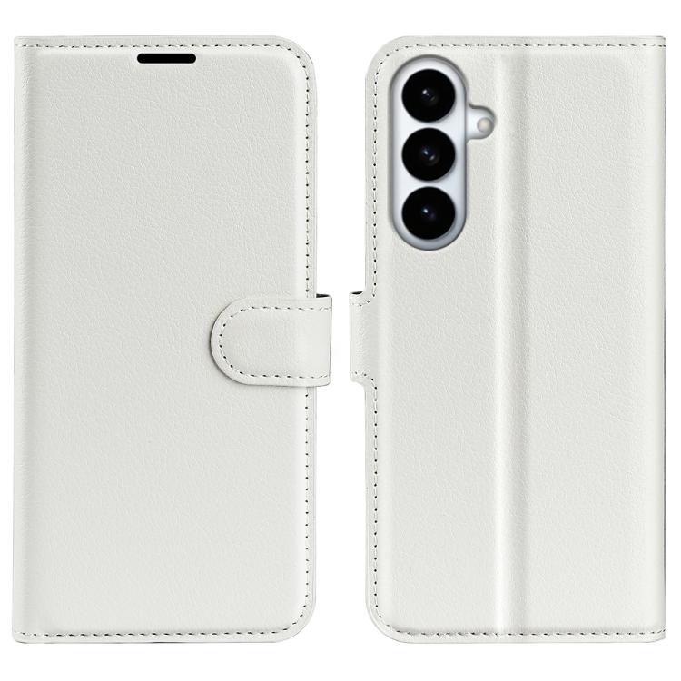 Litchi Texture Horizontal Flip Leather Phone Case with Holder, For Galaxy S26 FE 5G, For Galaxy S26+ 5G