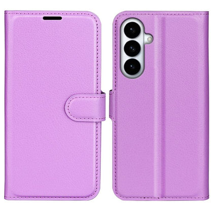 Litchi Texture Horizontal Flip Leather Phone Case with Holder, For Galaxy S26 FE 5G, For Galaxy S26+ 5G