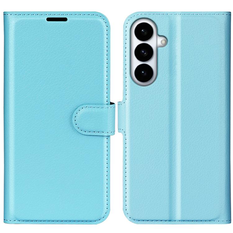 Litchi Texture Horizontal Flip Leather Phone Case with Holder, For Galaxy S26 FE 5G, For Galaxy S26+ 5G
