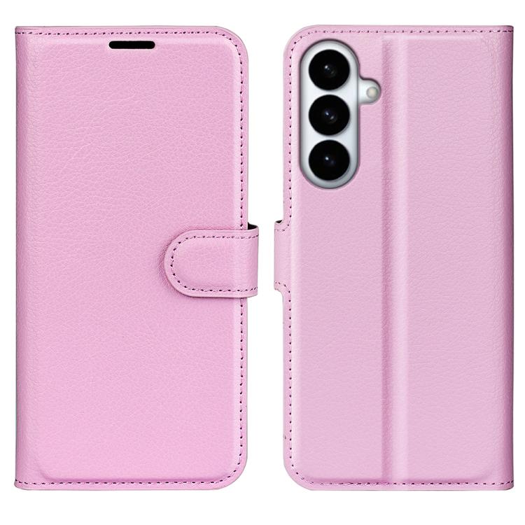 Litchi Texture Horizontal Flip Leather Phone Case with Holder, For Galaxy S26 FE 5G, For Galaxy S26+ 5G