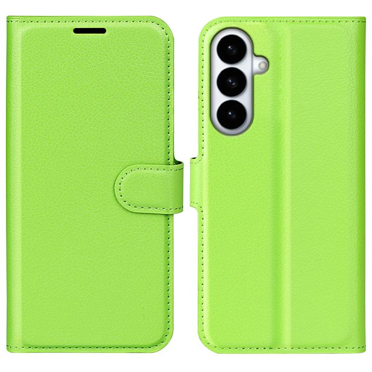 Litchi Texture Horizontal Flip Leather Phone Case with Holder, For Galaxy S26 FE 5G, For Galaxy S26+ 5G