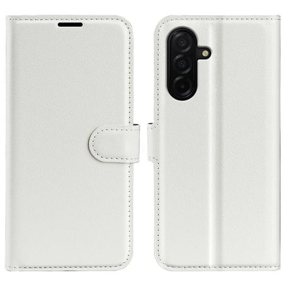 Litchi Texture Horizontal Flip Leather Phone Case with Holder, For Samsung Galaxy A27 5G, For Samsung Galaxy S25 FE 5G