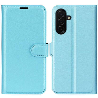 Litchi Texture Horizontal Flip Leather Phone Case with Holder, For Samsung Galaxy A27 5G, For Samsung Galaxy S25 FE 5G