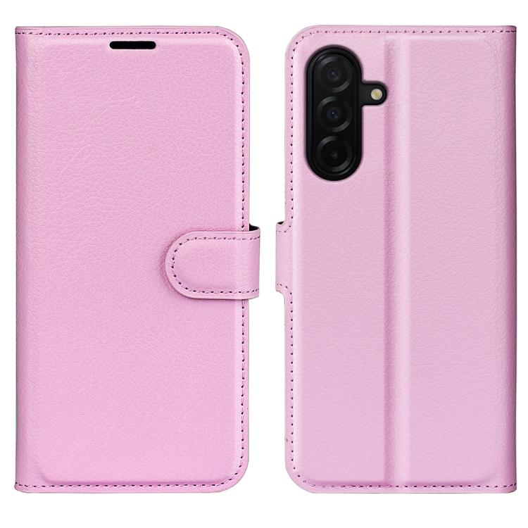 Litchi Texture Horizontal Flip Leather Phone Case with Holder, For Samsung Galaxy A27 5G, For Samsung Galaxy S25 FE 5G