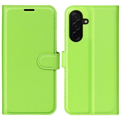 Litchi Texture Horizontal Flip Leather Phone Case with Holder, For Samsung Galaxy A27 5G, For Samsung Galaxy S25 FE 5G