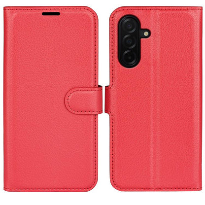 Litchi Texture Horizontal Flip Leather Phone Case with Holder, For Samsung Galaxy A27 5G, For Samsung Galaxy S25 FE 5G